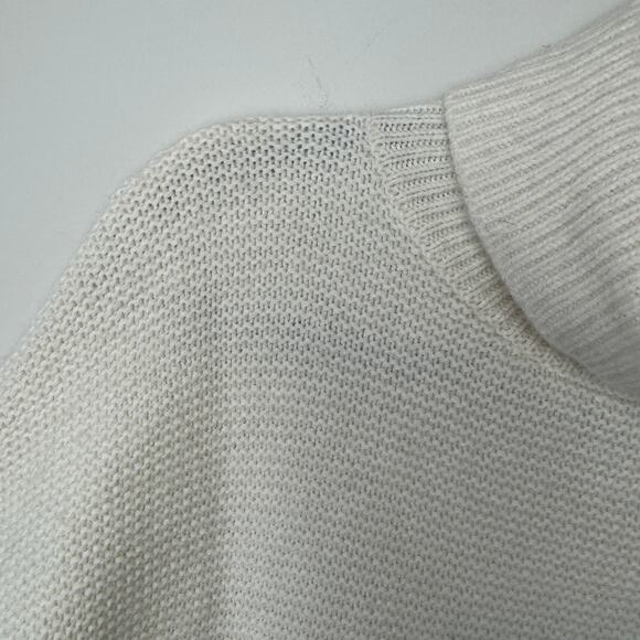 Sundance Winter White Cowl Neck Wool Blend Sweater - Picture 9 of 10